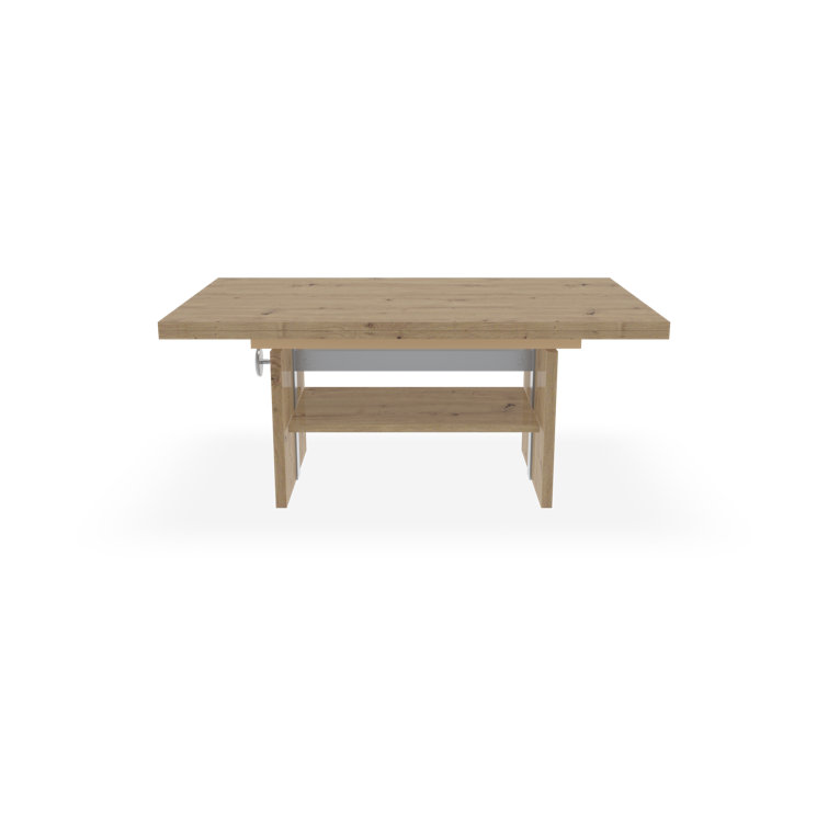 Latitude Run Rahn Lift Top Extendable Frame Coffee Table with Storage